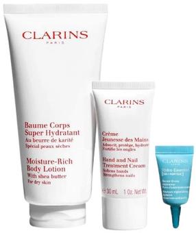 Ķermeņa kopšanas līdzekļu komplekts Clarins Body Hydration Essentials Kit, 3 gab.