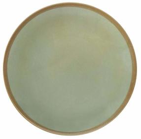 Dziļa šķīvis deserta Comas Oliva, Ø 20 cm, zaļa krās.