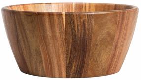 Servēšanas bļoda Homla Mooka Basic, Ø 26.5 cm, brūna krās., koks