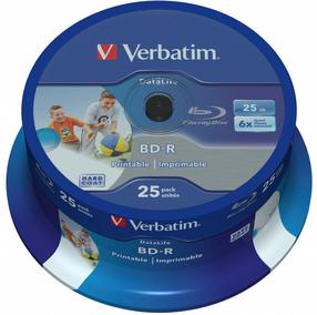 Įrašomas kompaktinis diskas Verbatim, 25 GB, 25vnt.