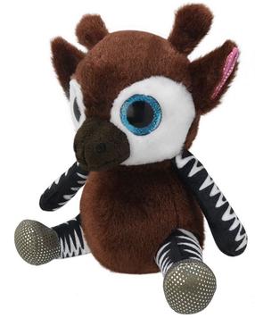 Pliušinis žaislas Wild Planet Okapi 53452, ruda sp., 15 cm