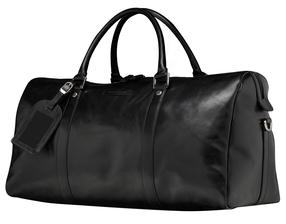 Rokassoma Dbramante1928 Kastrup 2 Weekender, melna krās.