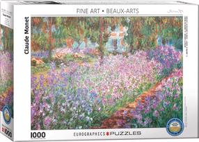 Dėlionė Eurographics Fine Art Claude Monet Monet's Garden 6000-4908, 67.56 cm x 48.89 cm, 1000 vnt., įvairių spalvų