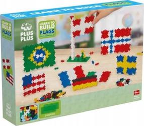 Konstruktorius Plus Plus Learn To Build Flags Of The World 3932, 700 vnt., įvairių spalvų