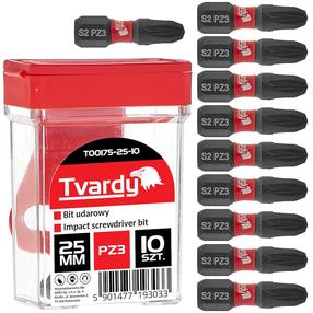 Smūginių galvučių komplektas Tvardy T00175-25-10, PZ3, 50 mm