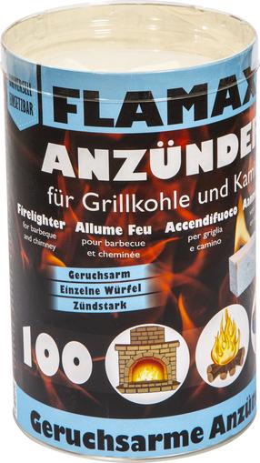 Süütetabletid Flamax Paraffin ignition cubes, 100 tk