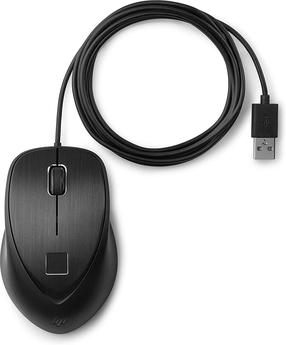 Vadu datora pele HP FingerPrint, melna krās.