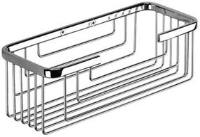 Vannas istabas plaukts Gedy Hotellerie, 8.6 cm x 10.2 cm x 25.2 cm, sudraba krās.