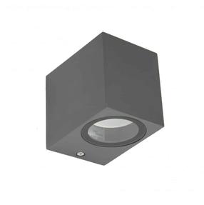 Sieninis lauko šviestuvas Su-Ma Mini 5001, 35W, GU10, IP44, tamsiai pilka sp., 6.8 cm x 8 cm