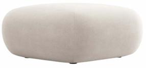 Pufas Cosmopolitan Design Nolio COS_POUF_M_184_F1_NOLIO1, šviesiai smėlinė, 75 cm x 75 cm x 36 cm