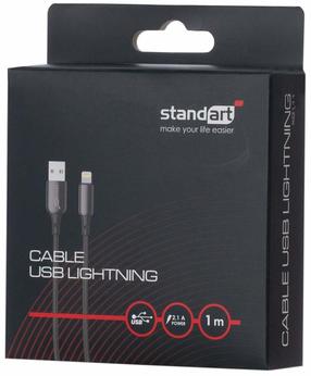 Vads Standart GT-XG111, Lightning, 100 cm, melna krās.