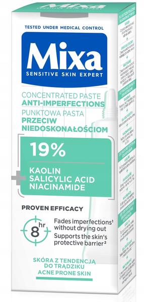 Kosmētikas noņemšanas līdzeklis Mixa Anti-Imperfections, 15 ml