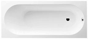 Vann, teisaldatav/sisseehitatav Villeroy & Boch Oberon, 180 cm x 80 cm x 47 cm, ristkülik, valge v.