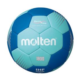 Rankinio kamuolys Molten H1F1800-CB, 1 dydis, mėlyna sp./žydra sp.