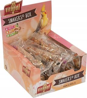 Лакомство Vitapol Smakers Box, для средних попугаев x 12