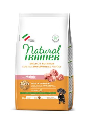 Сухой корм для собак Natural Trainer Sensitive Mini, свинина, 2 кг
