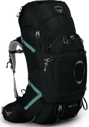 Turistinė kuprinė Osprey Ariel Plus 70 WM/L, juoda sp., 70 l