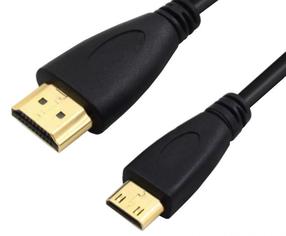 Провод Brackton HDMI Male - mini HDMI Male HDMI, Mini HDMI, 1.5 м, черный цв.