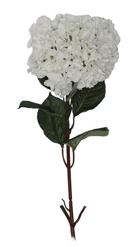 Dirbtinė gėlė, hortenzija Domoletti, balta sp., 90 cm