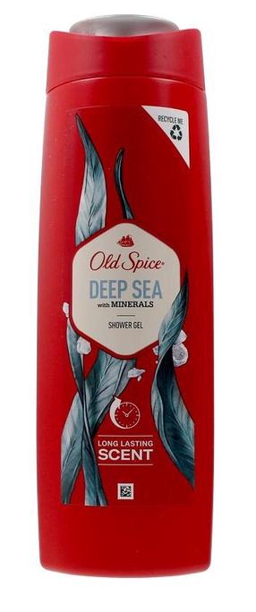 Kūno prausimosi želė vyrams Old Spice Deep Sea Minerals, 400 ml