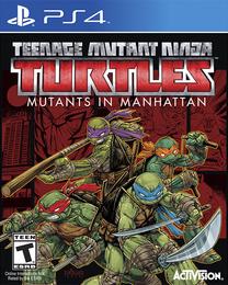 PlayStation 4 (PS4) žaidimas Activision Teenage Mutant Ninja Turtles: Mutants in Manhattan, anglų
