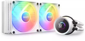 Водяной охладитель для процессора NZXT Kraken 240 RGB, 123 мм x 30 мм