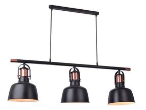 Šviestuvas kabinamas AZzardo Darling AZ2144, E27, 3 x 40 W, vario sp./juoda sp. / juoda sp.