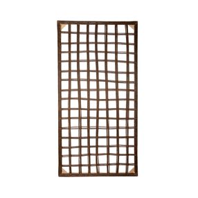 Dekoratīvā sētiņa 4IQ, 90 cm x 180 cm, brūna krās.