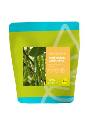 Trąšos ankštinėms daržovėms Viva Fertilis PREMIUM, granuliuotos, 4 kg
