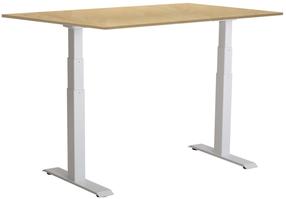 Datorgalds regulējams augstums Sun-Flex EasyDesk Adapt VI, 140 cm x 80 cm, 62 - 127 cm, balts krās./bērza krās.