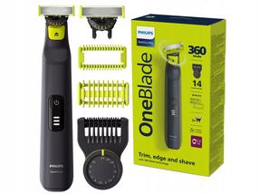 Daugiafunkcis kūno ir veido skustuvas Philips One Blade Pro 360 QP6542/15