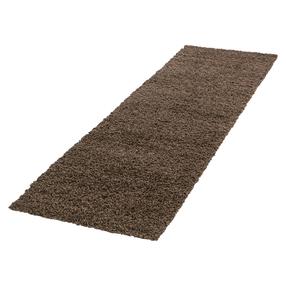 Ковровая дорожка Life LIFE802501500BROWN, коричневый цв., 250 см x 80 см