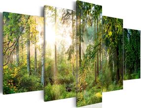 Akrilo stiklo reprodukcija Artgeist Green Sanctuary, 200 cm x 100 cm