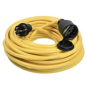 Pagarinātājs AS-Schwabe K35 AT-N07, 3G2.5, 25 m, IP44, 1 ligzda, dzeltena krās.