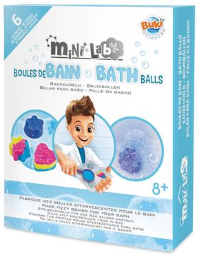 Hariv mäng Buki France Mini Lab Bath Balls, mitmevärviline