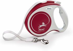 Автоматический поводок Flexi Comfort Plus, красный цв., M