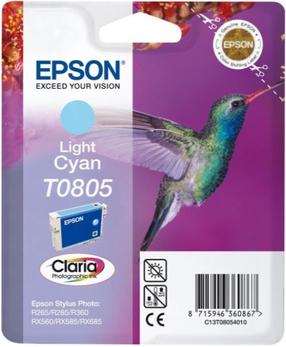 Картридж для струйного принтера Epson T0805, зеленый цв.