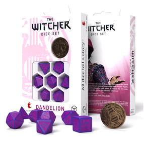 Täringud CD Projekt Red The Witcher Dandelion the Hearts' Conqueror