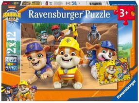 Dėlionė Ravensburger Rubble And His Crew, 18 cm x 26 cm, 24 vnt., įvairių spalvų