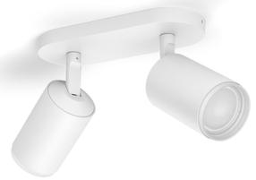 Išmanusis šviestuvas nukreipiamasis Philips Hue Fugato, GU10, 2000 - 6500 °K, 2 x 5.7 W