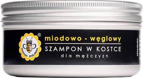 Ciets šampūns Miodowa Mydlarnia Honey-charcoal shampoo