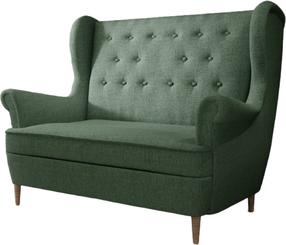 Diivan Aros Solid 39, roheline v., 90 x 150 cm x 103 cm