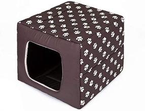 Кровать для животных Hobbydog Butterfly R3 BUTBWL6, коричневый цв., R3