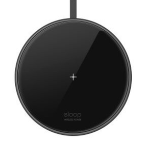 Belaidis įkroviklis Eloop W1, Qi Wireless, juoda sp., 10 W