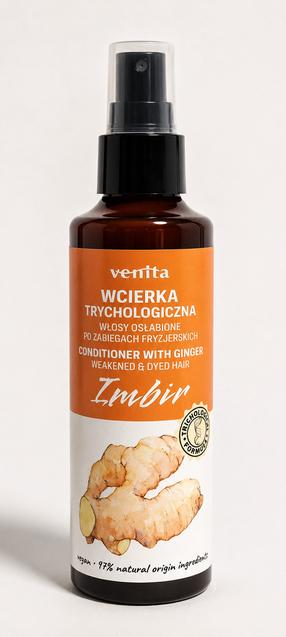 Matu losjons, galvas ādai Venita Trichological Formula GingerLotion, 100 ml