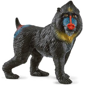 Žaislinė figūrėlė Schleich Wild Life Mandrill 14856, 6.5 cm, juoda sp.