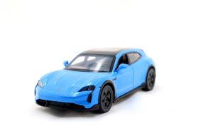 Žaislinis automobilis MSZ Street Series Porsche Taycan Turbo S Cross Turismo, 1:36, mėlyna sp.