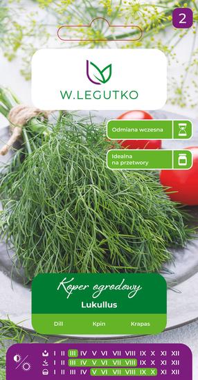 Sėklos, krapai LUKULLUS, 5 g