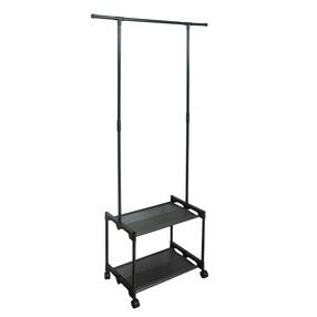 Drabužių kabykla MN 34166-49, 163 cm, juoda sp.