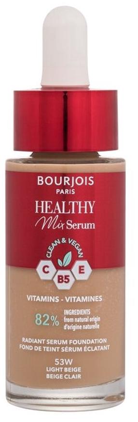 Жидкая основа для макияжа Bourjois Paris Healthy Mix, 53w light beige, 30 мл